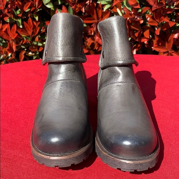 Jafa 492 Graphite Cuffed Ankle Boots Size 38 - Picture 5 of 10